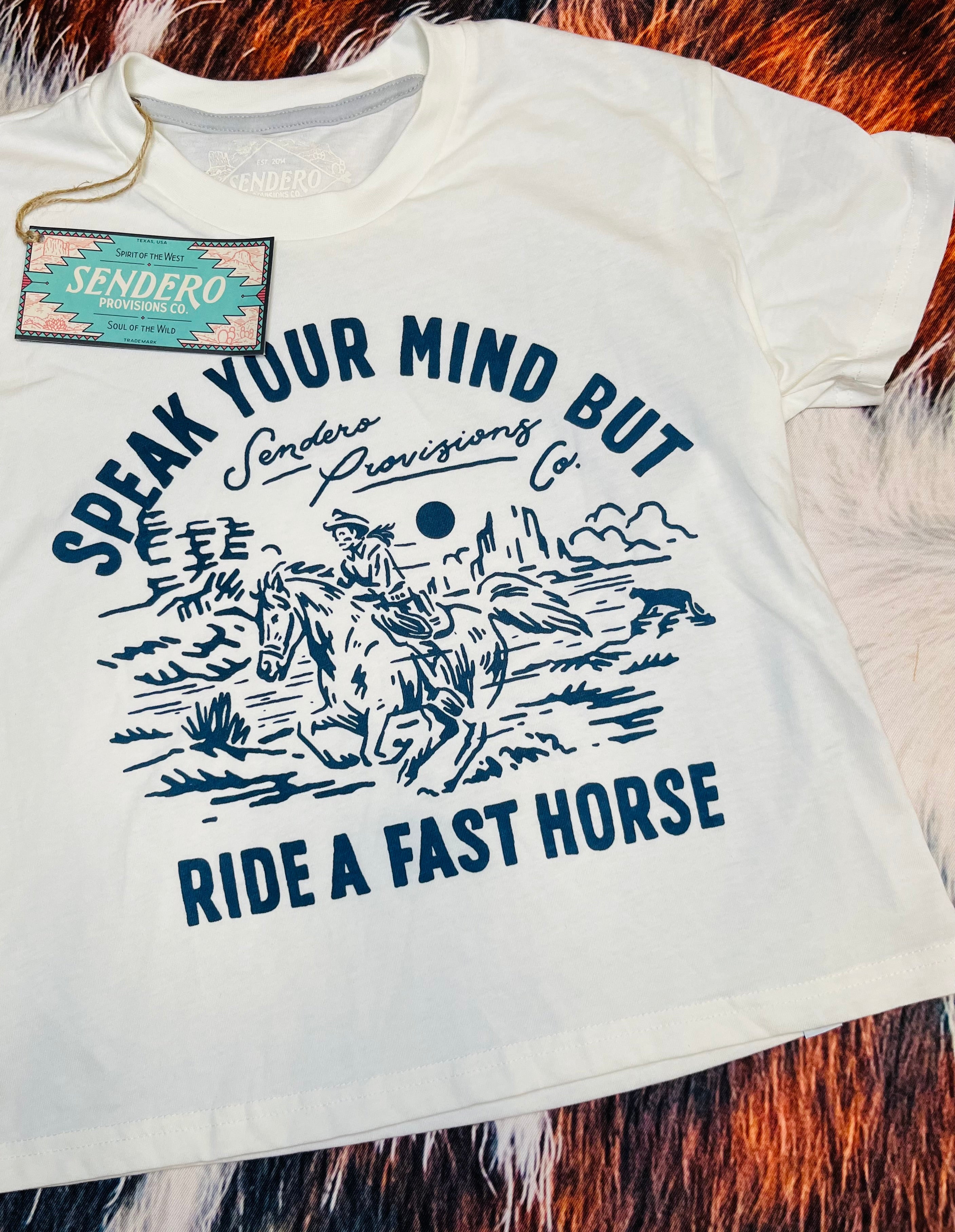 Sendero Fast Horse Tee