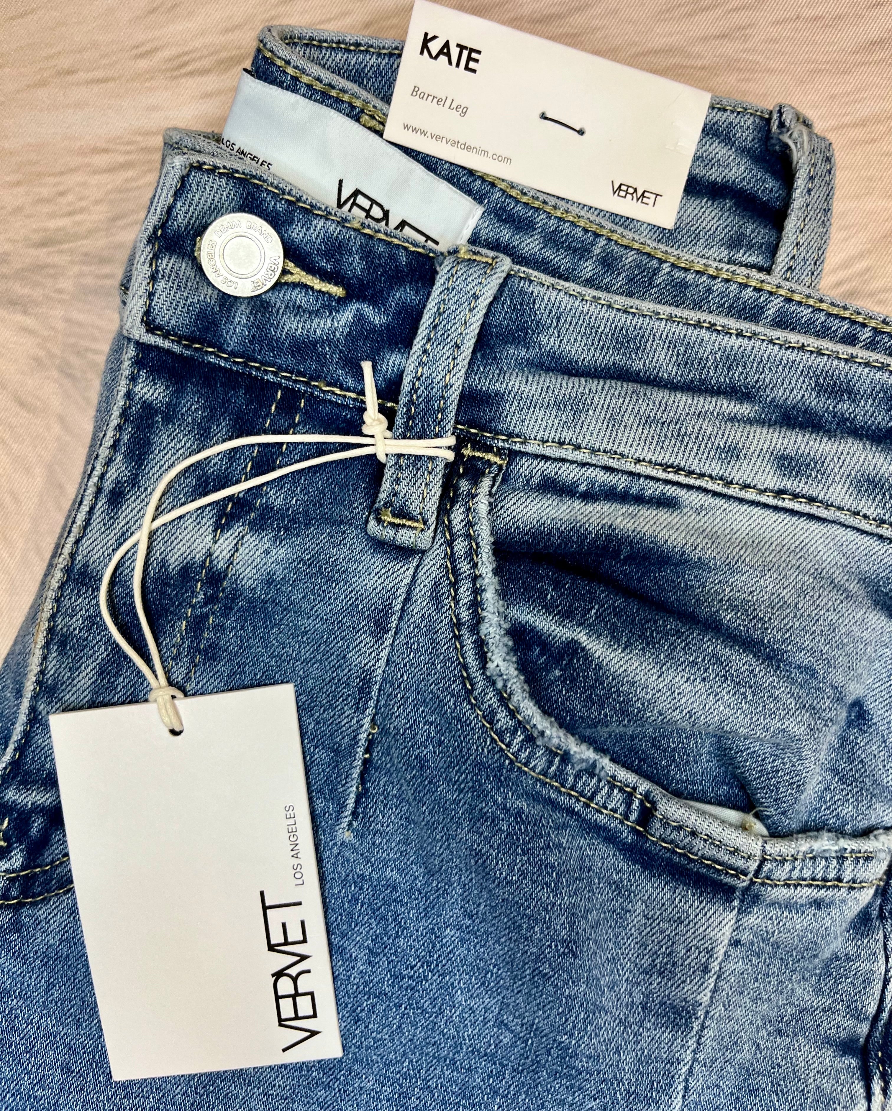 Vervet Barrel Leg Jeans