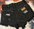 Distressed Vintage Wrangler Shorts