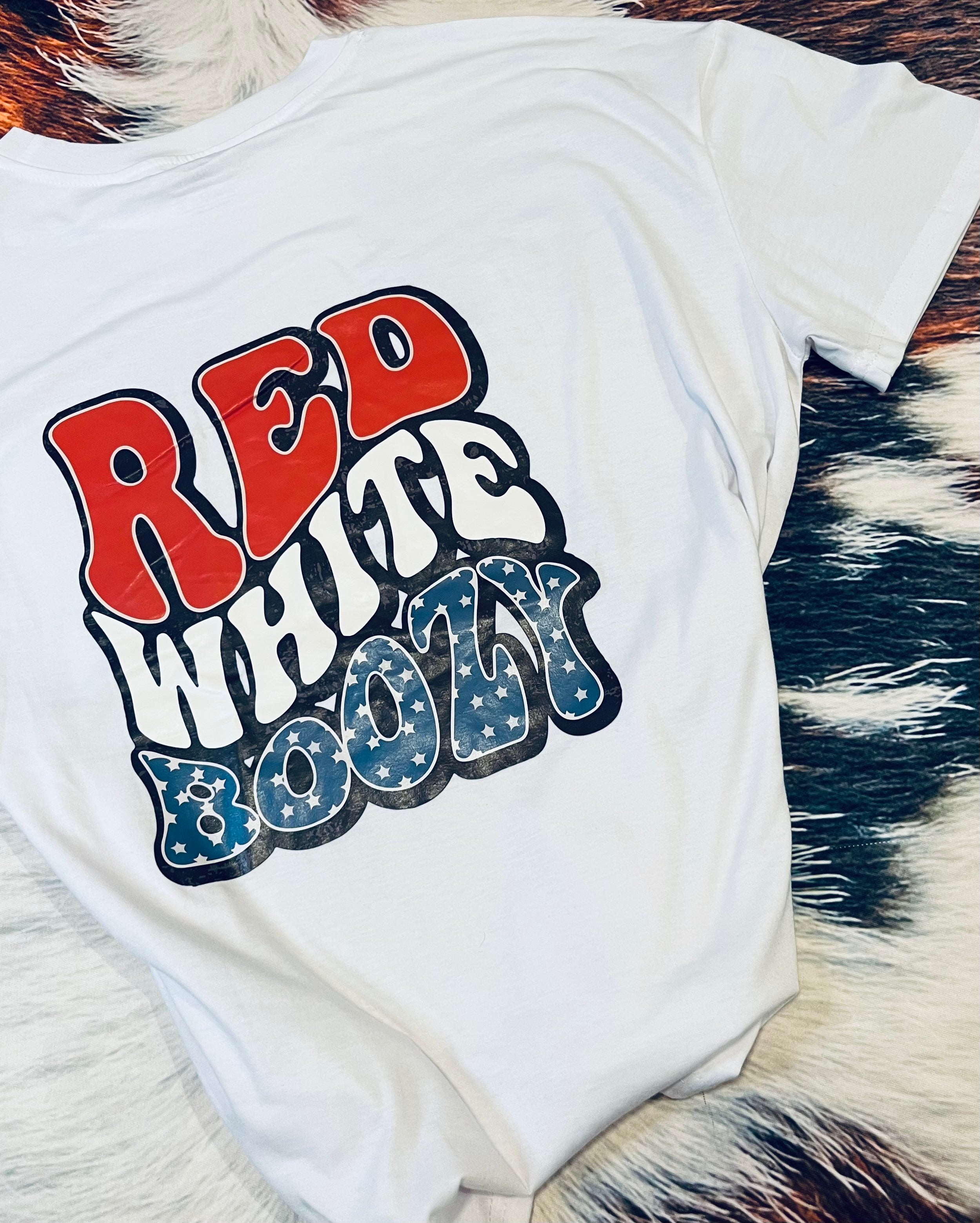 Red, White & Boozy Tee