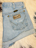 Vintage Distressed Wrangler Shorts
