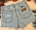 Vintage Distressed Wrangler Shorts