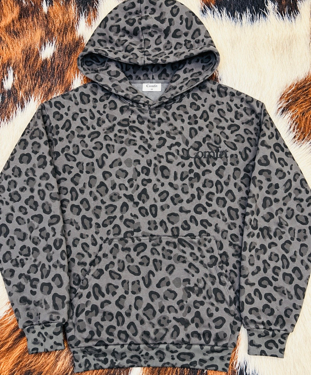 Leopard Comfrt Hoodie