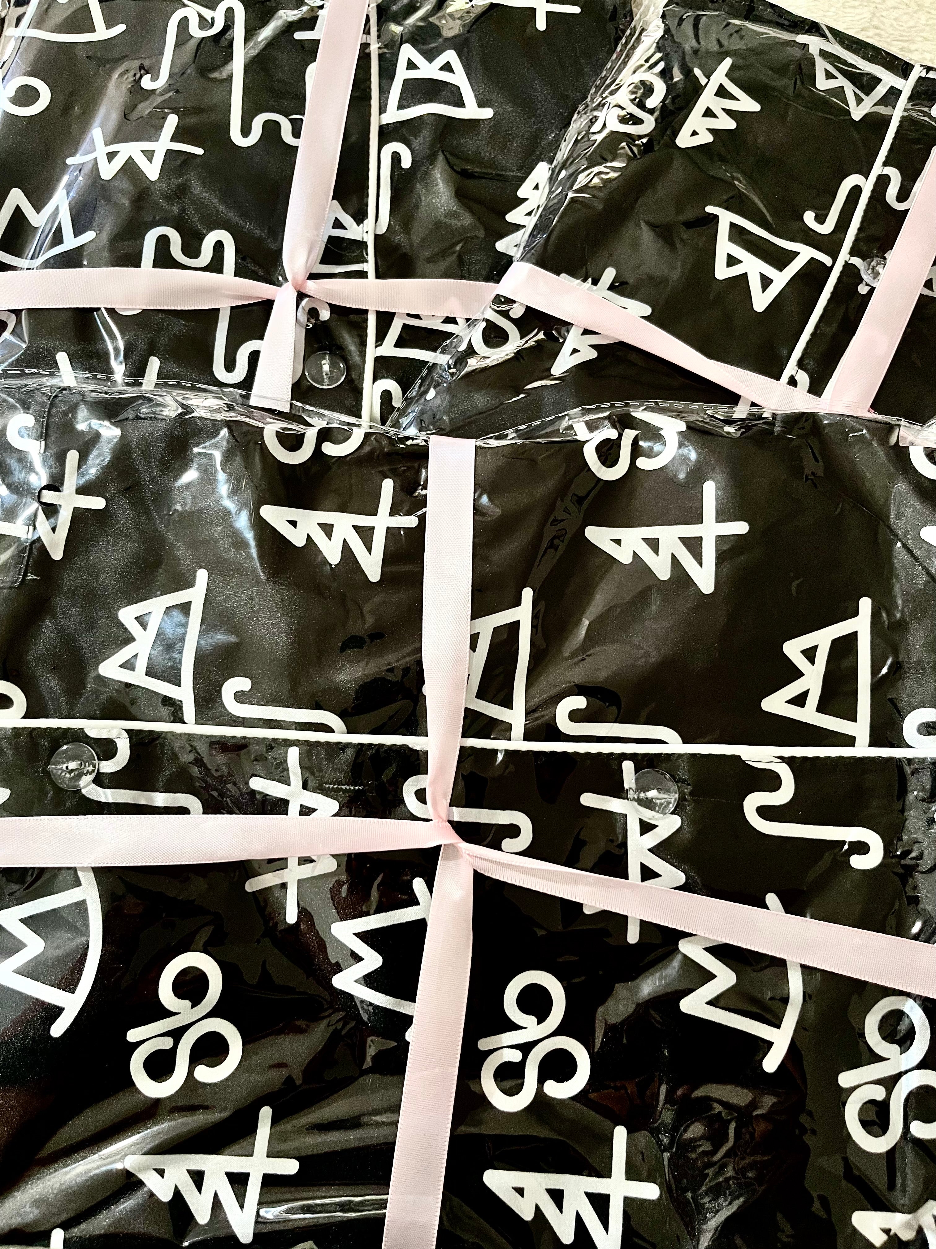 Black Brand Pajama Set