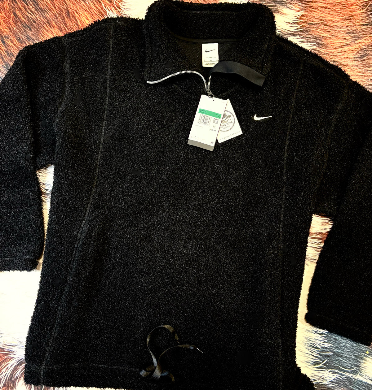 Nike Quarter-Zip Sherpa Fleece Pullover