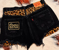 Custom Leopard Coors Shorts (WITHOUT matching interior peekaboo pockets)