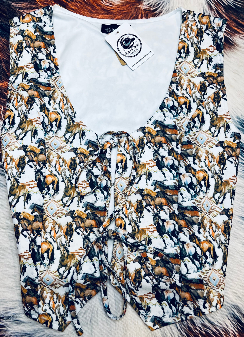 Western Front Tie Vest