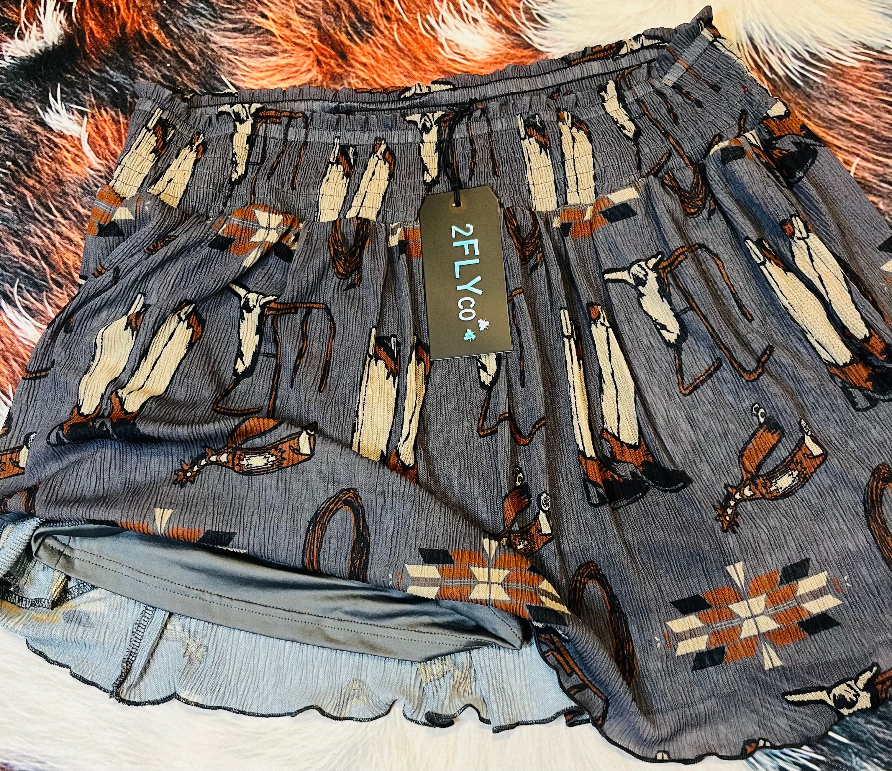 Western Skort