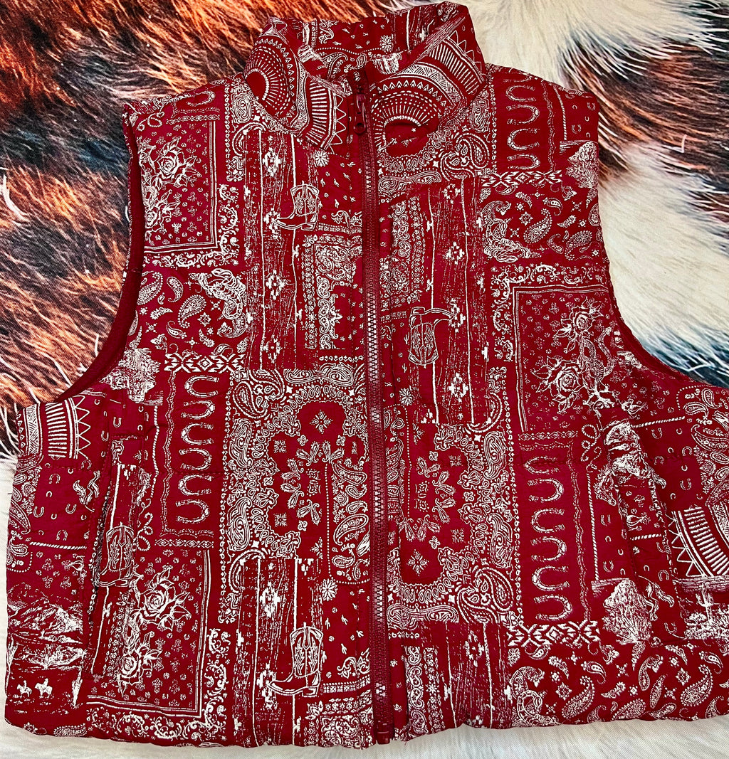 Western Puffer Vest
