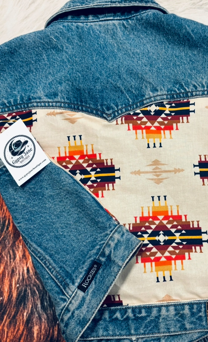 Custom Vintage Rockies Vest