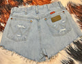 Vintage Distressed Wrangler Shorts