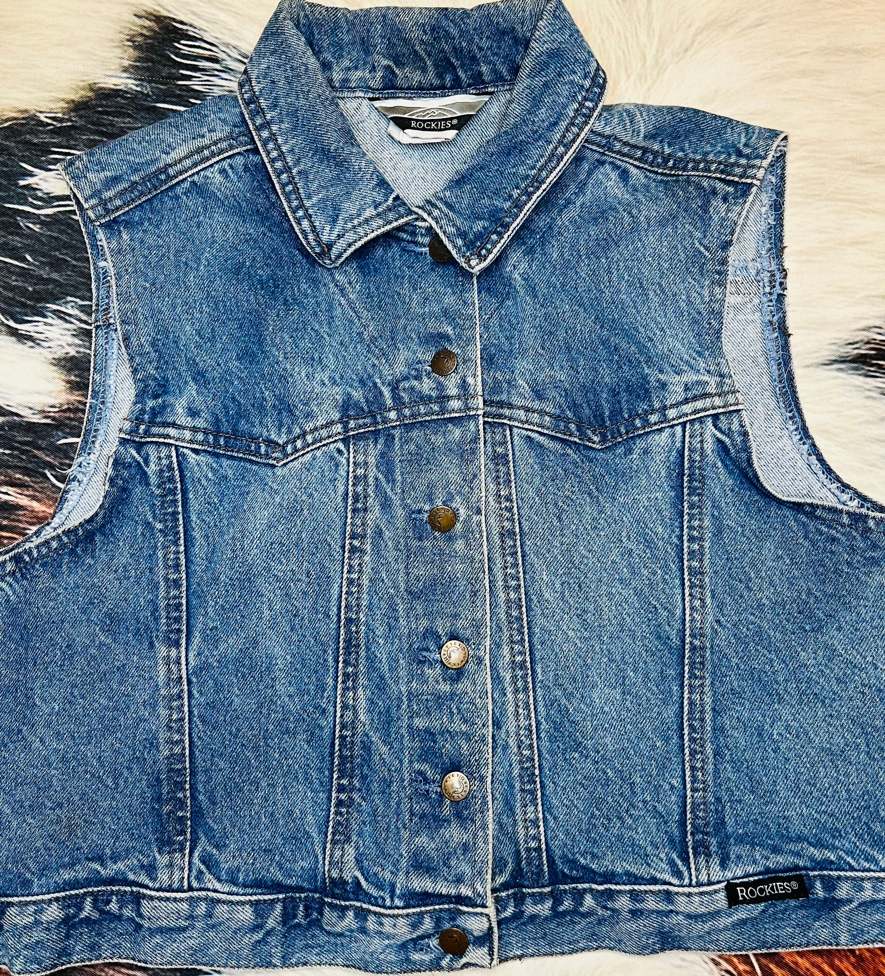 Vintage Rockies Vest