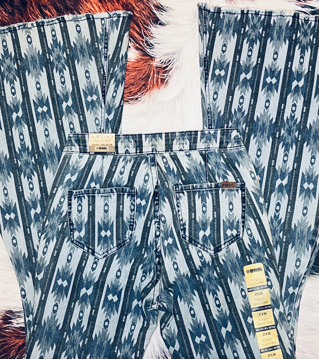 Rock & Roll Denim High Rise Flares