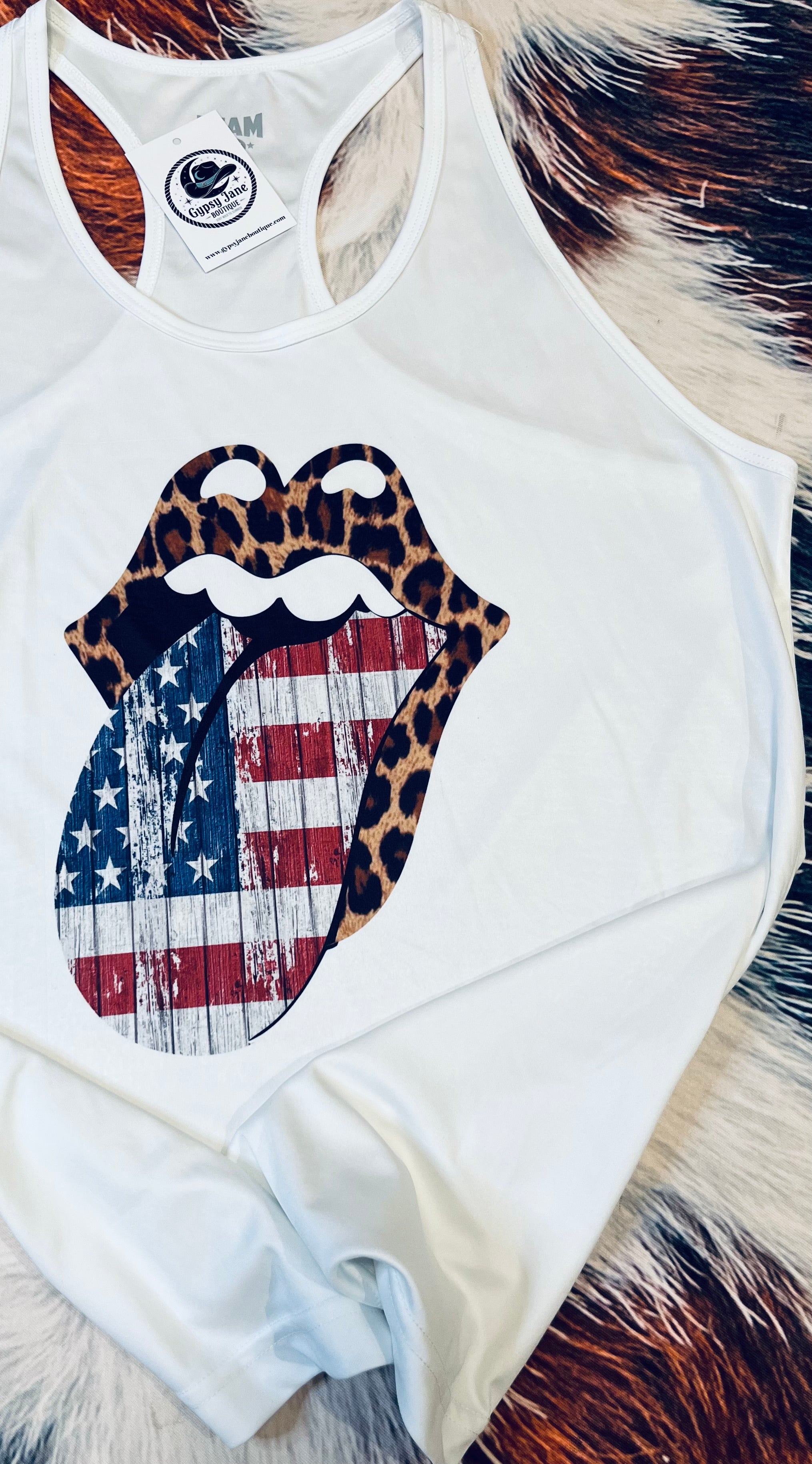4th of July Racerback