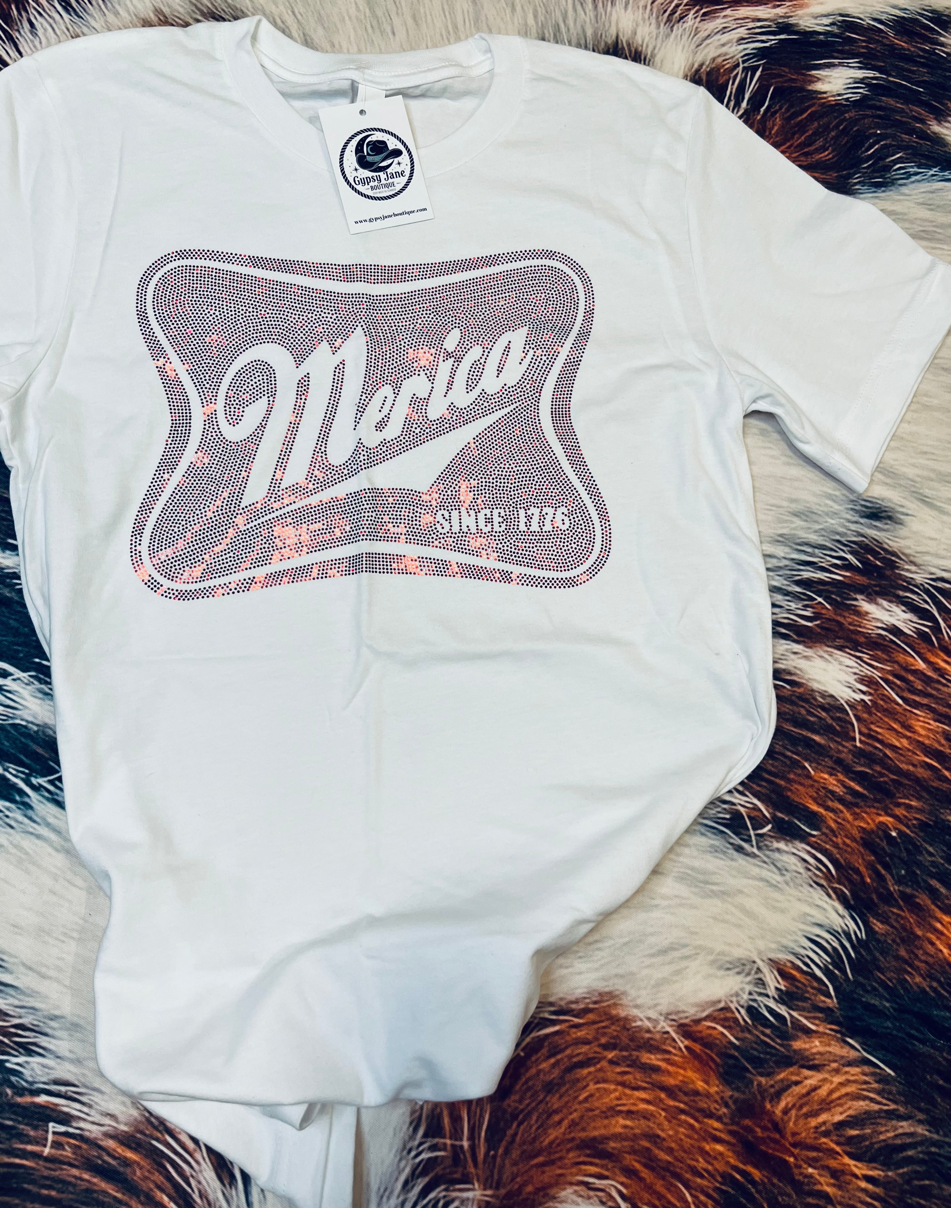 ‘Merica Rhinestone Tee