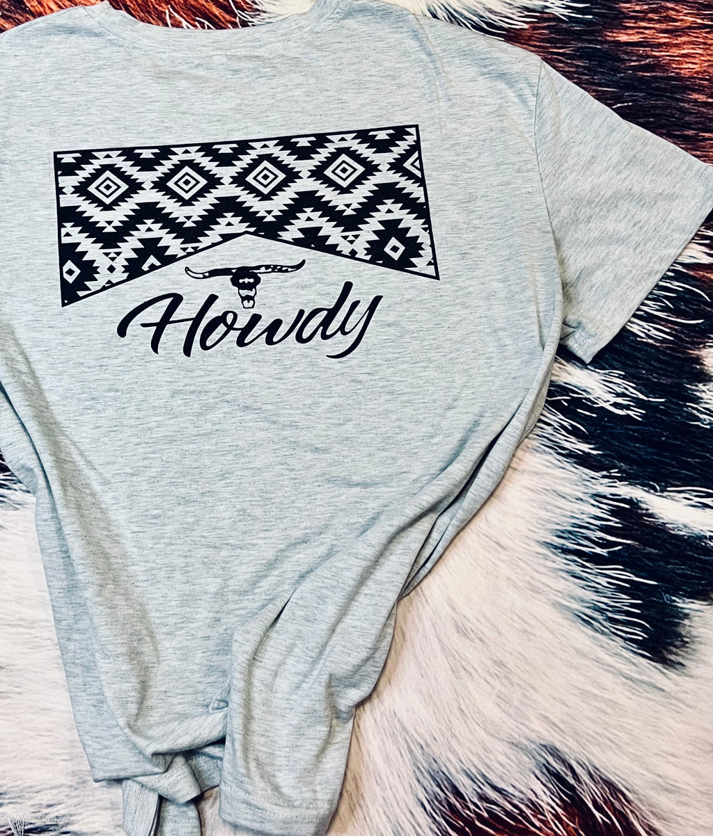Western Howdy Tee