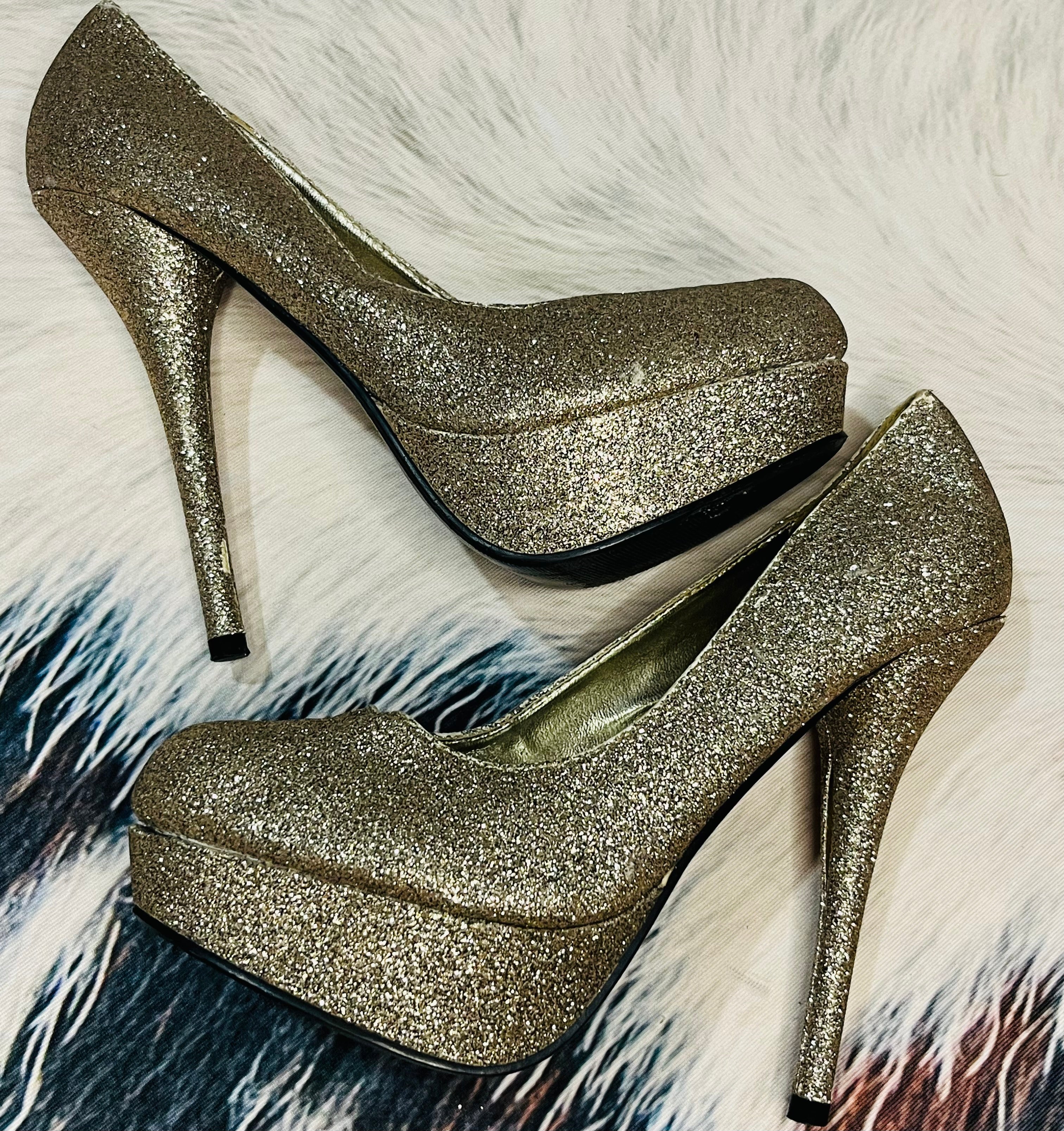 Glitter Heels