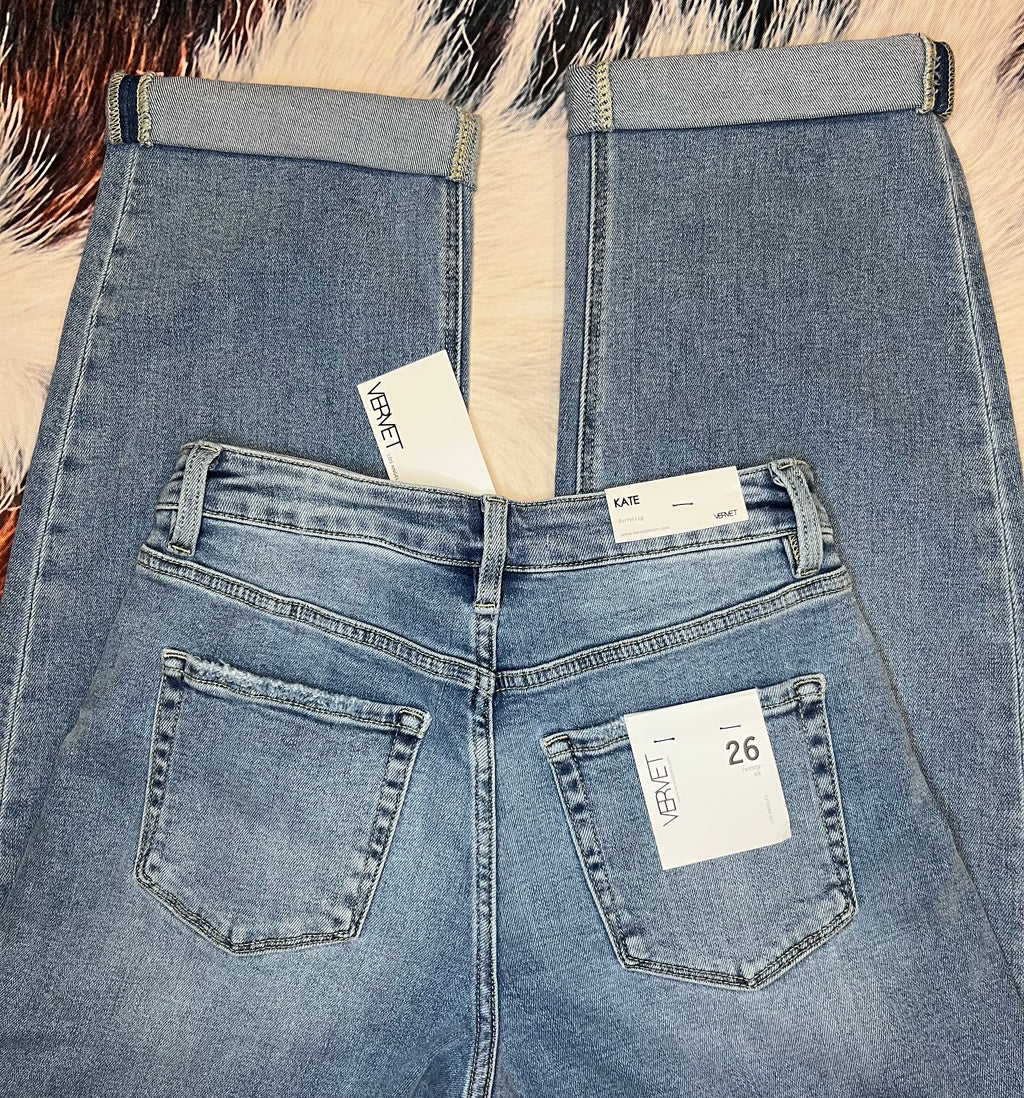 Vervet Barrel Leg Jeans