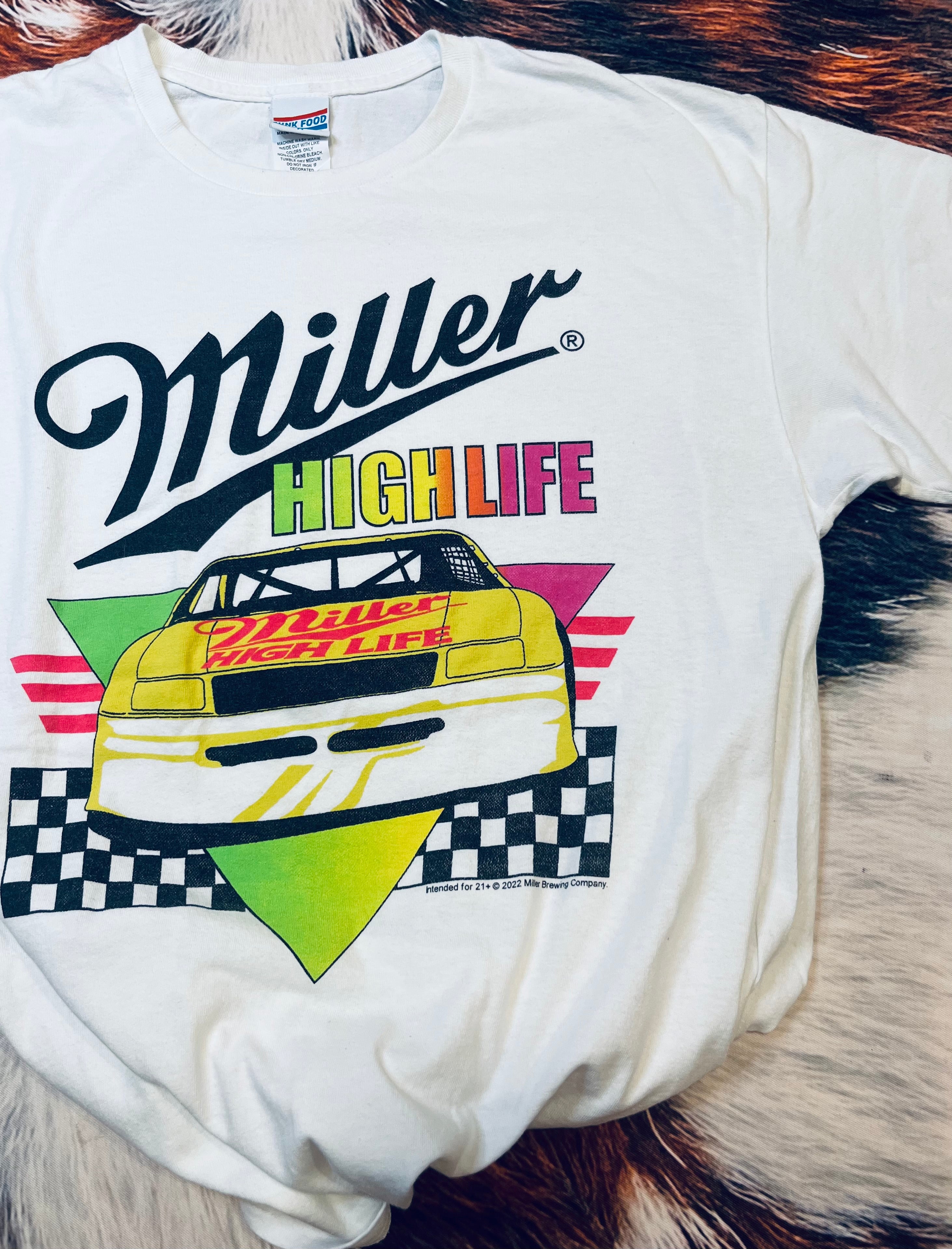Vintage Miller Tee                        by Junk Food Clothing