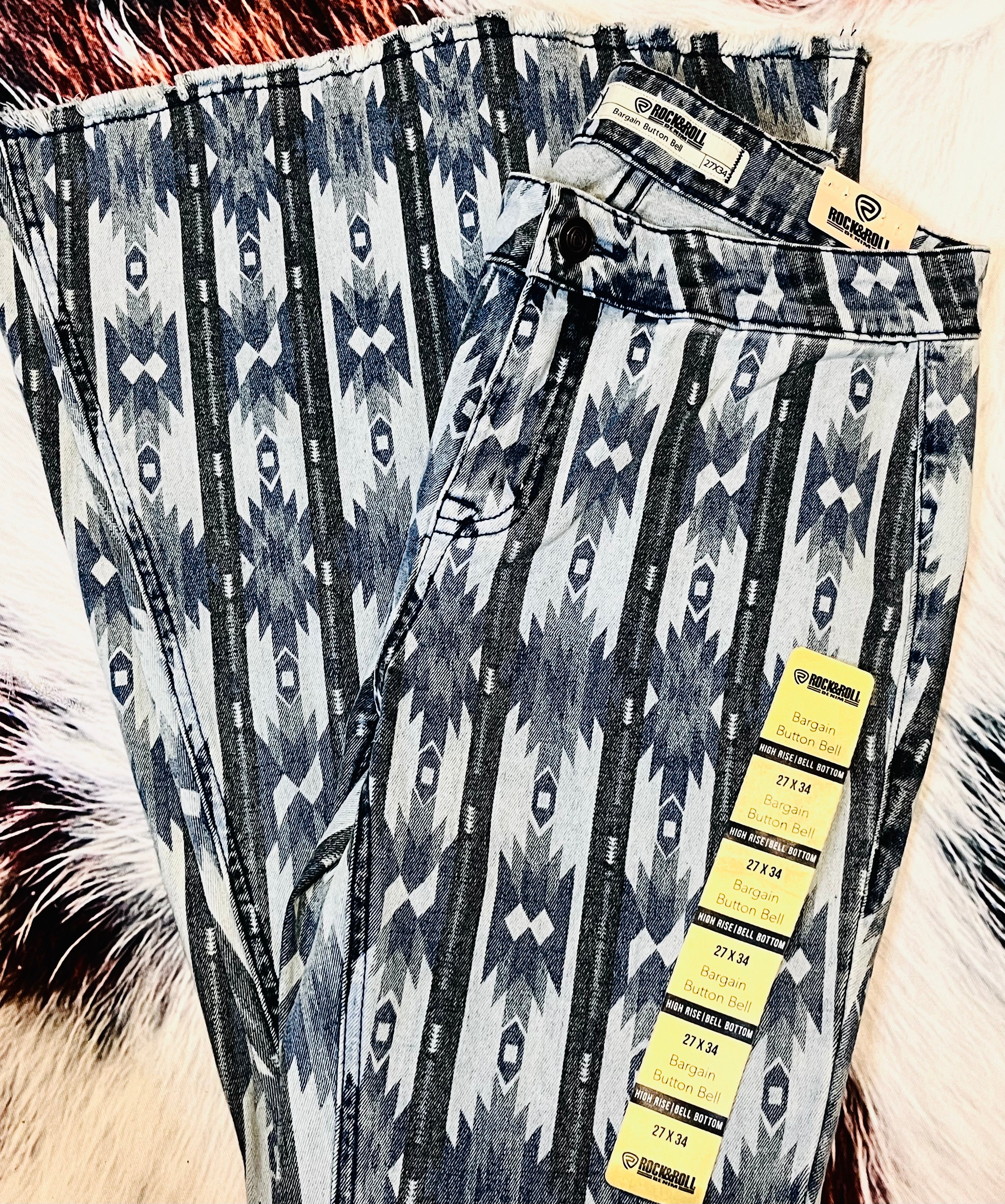 Rock & Roll Denim High Rise Flares