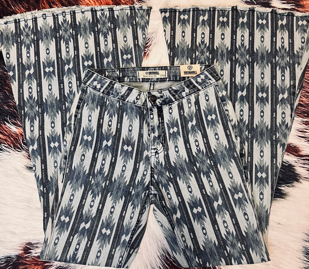 Rock & Roll Denim High Rise Flares