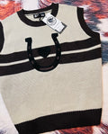 Western Horseshoe Knit Vest