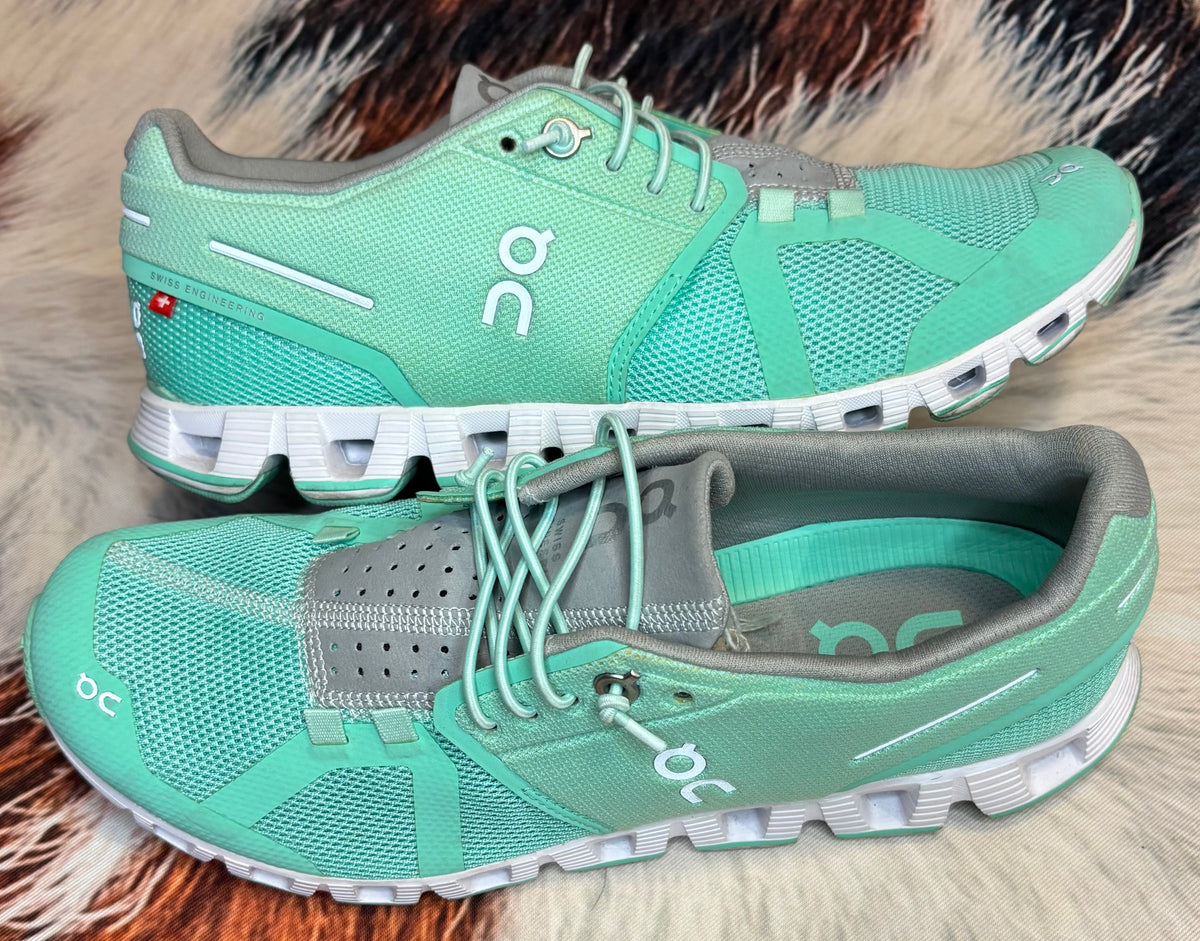Mint Green On Clouds