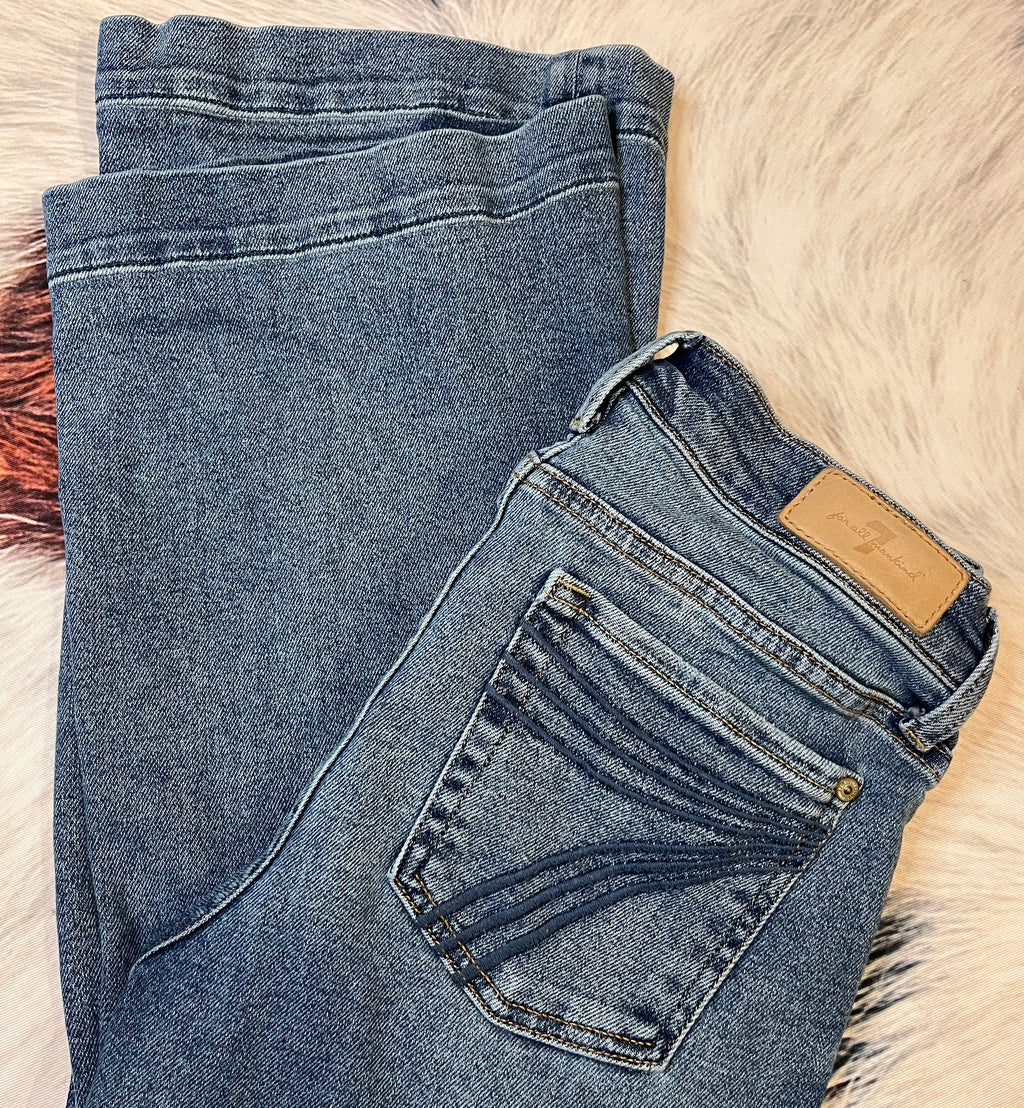 7FAMK Distressed Dojo Trouser